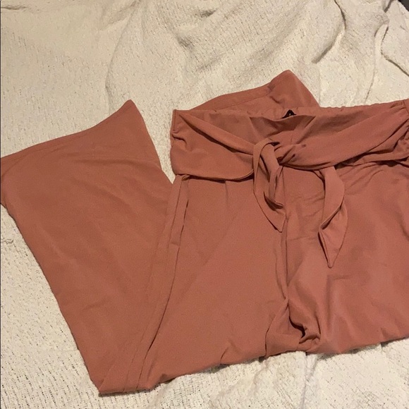 Melissa Paige Pants - Melissa Paige Women’s Loose Pink Dress Pants